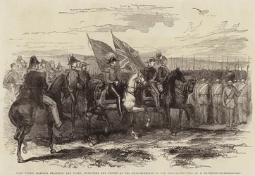 Lord Gough, maréchal Pélissier, et l